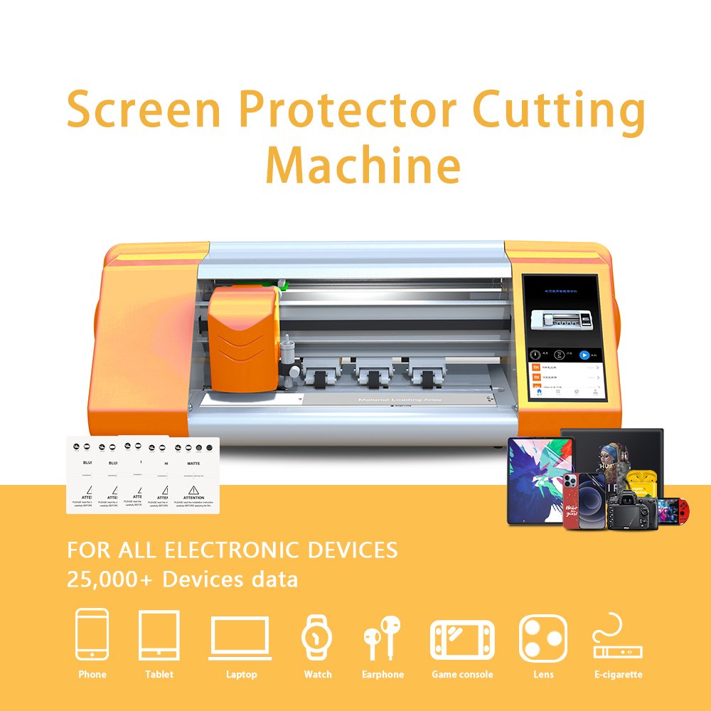 MYCUT WIFI control with touch screen Mobile Skin Cutter Screen Protector Cutting Machine