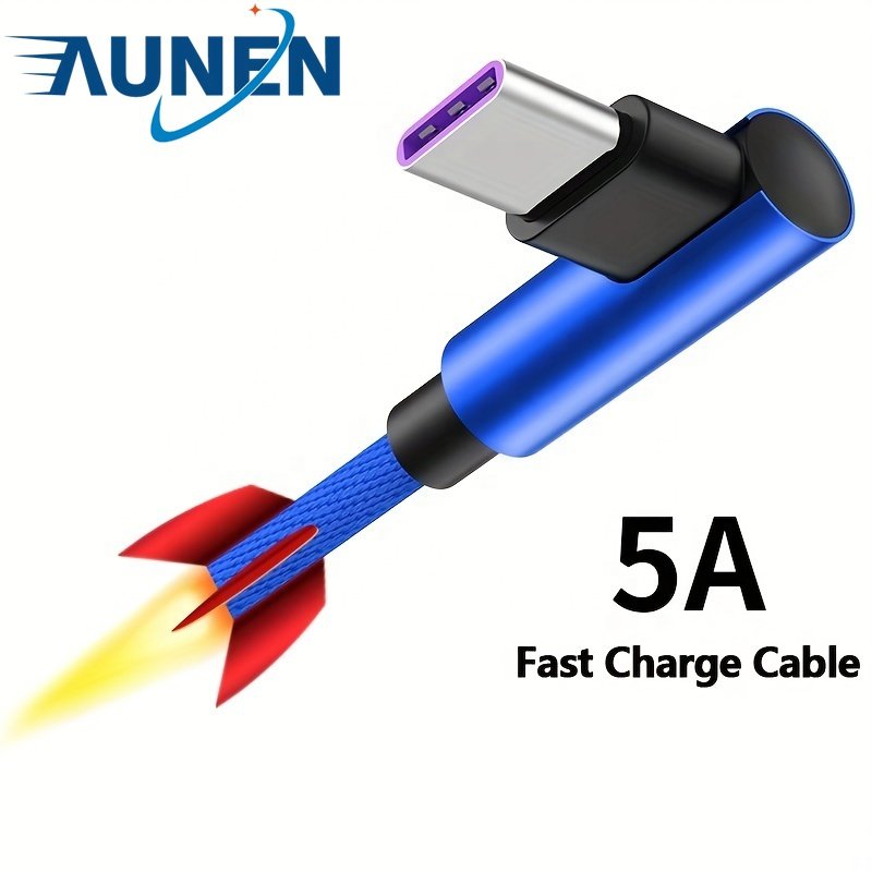 66W 5A USB Type C Fast Charging Data Cable For Playing Games For Xiaomi14 13 For Samsung S23 S22 For P40 For OPPO Mobile Phone