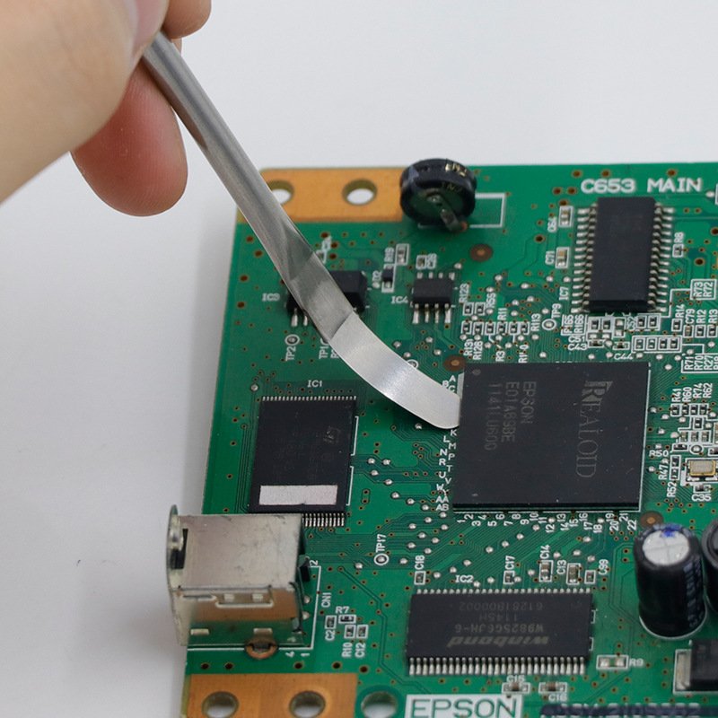 IC Chip Repair CPU NAND Remover CPU Crowbar Remove Glue Knife Tools Kit for Motherboard Repair Electronics Tool Kit 1 Years YES!