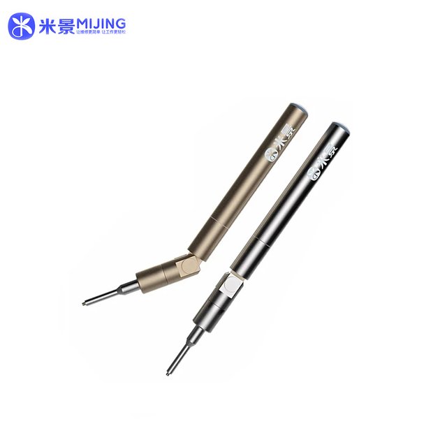 Mijing 360 Rotation Foldable Magnetic Screw Pen Adjustable Angle For Mobile Phone Motherboard Layered Repair Screwdriver Kit