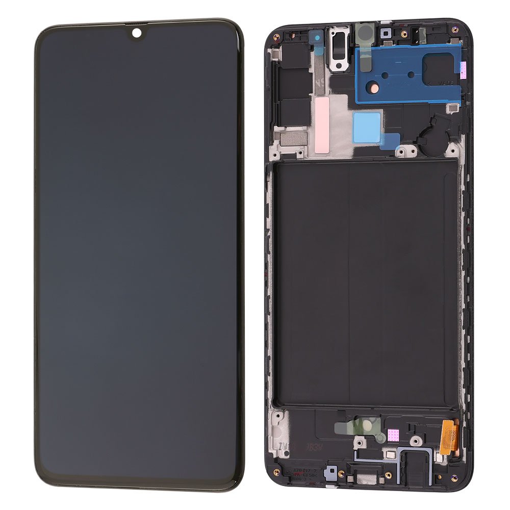 Elekworld OEM TFT OLED Mobile Phone LCDs With Frame For Samsung A70 A70S A71 LCD Touch Screen AMOLED Display Replacement