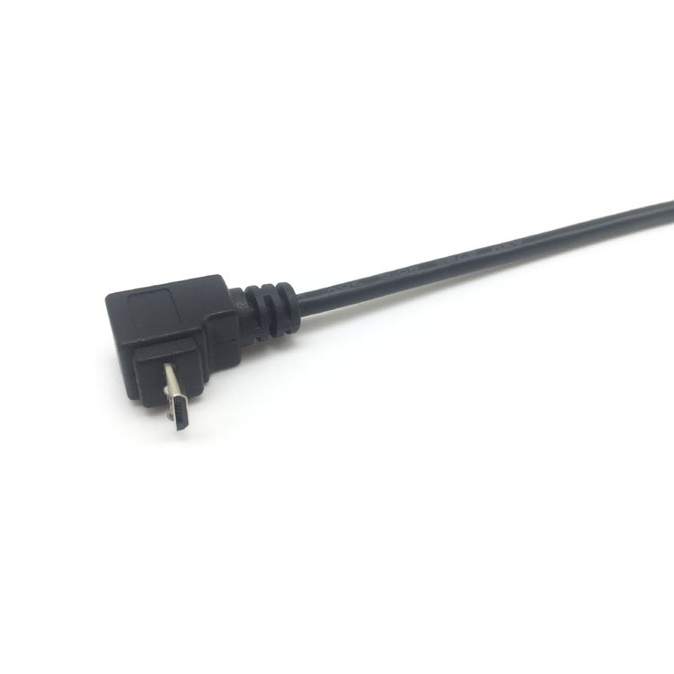 Down Angle Micro USB to Soldering Cable