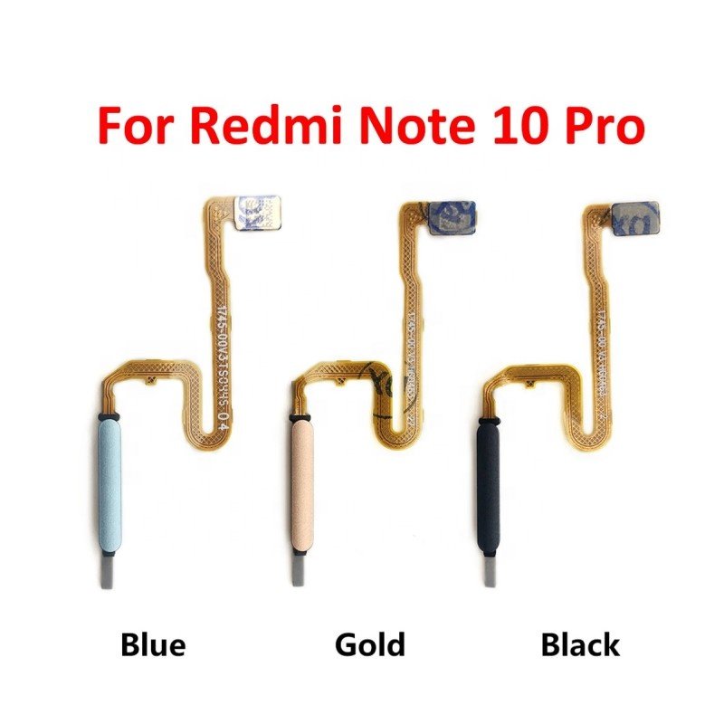 Original For Xiaomi Redmi Note 10 Pro 11S 10 5G Fingerprint Sensor Scanner Touch Id Connect Motherboard Home Button Flex Cable
