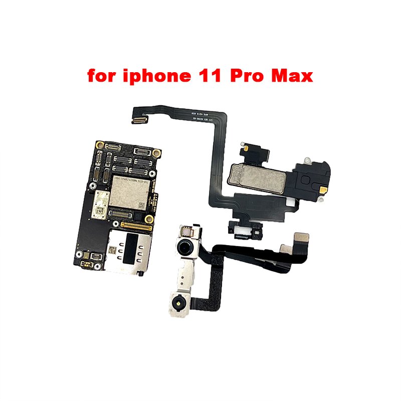 Original unlocked motherboard For iphone 11 11 por 11 pro max Logic Board with face id for iphone 11 motherboard