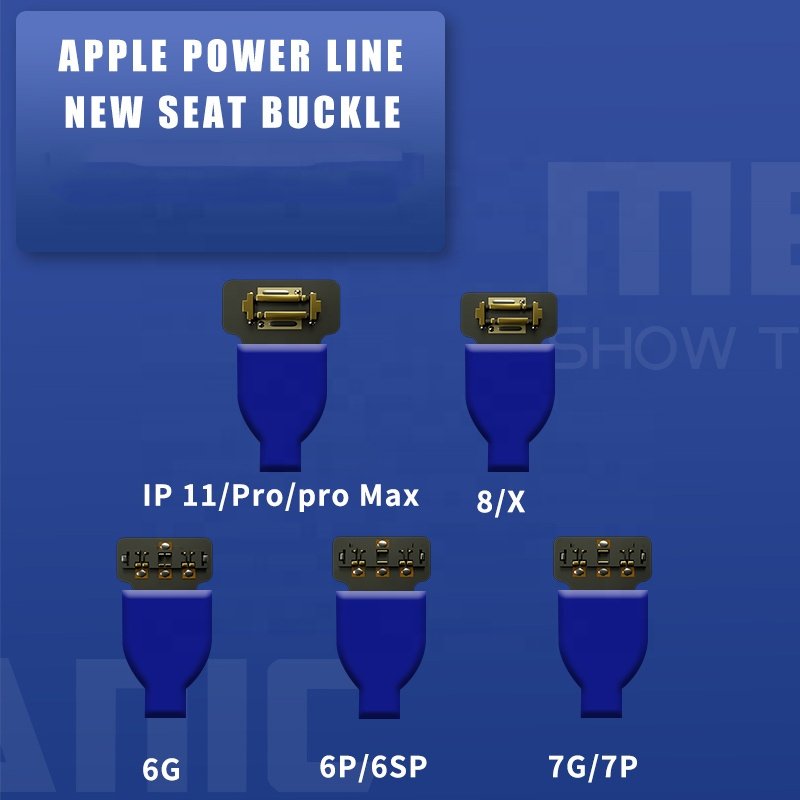MECHANIC iBoot AD Max Power Supply Test Cable for Android iP6/7/8/XS MAX/11/11Pro Phone Repair Motherboard Activation Boot Lin