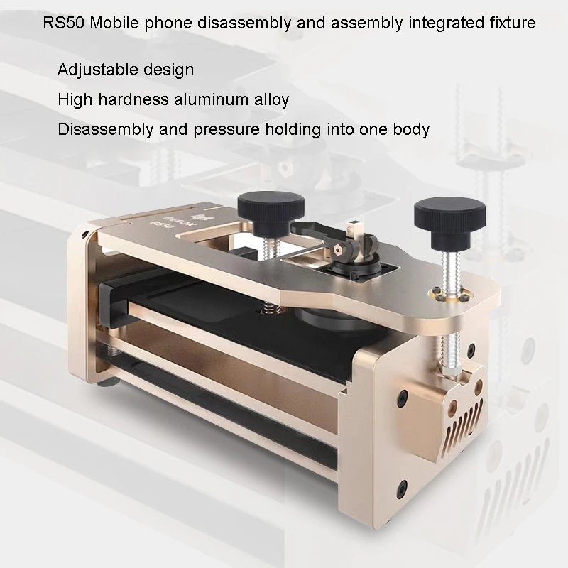 REFOX RS50 2 in 1 Mobile Phone Opener Clamp Fixture Flat Screen Back Cover Removal