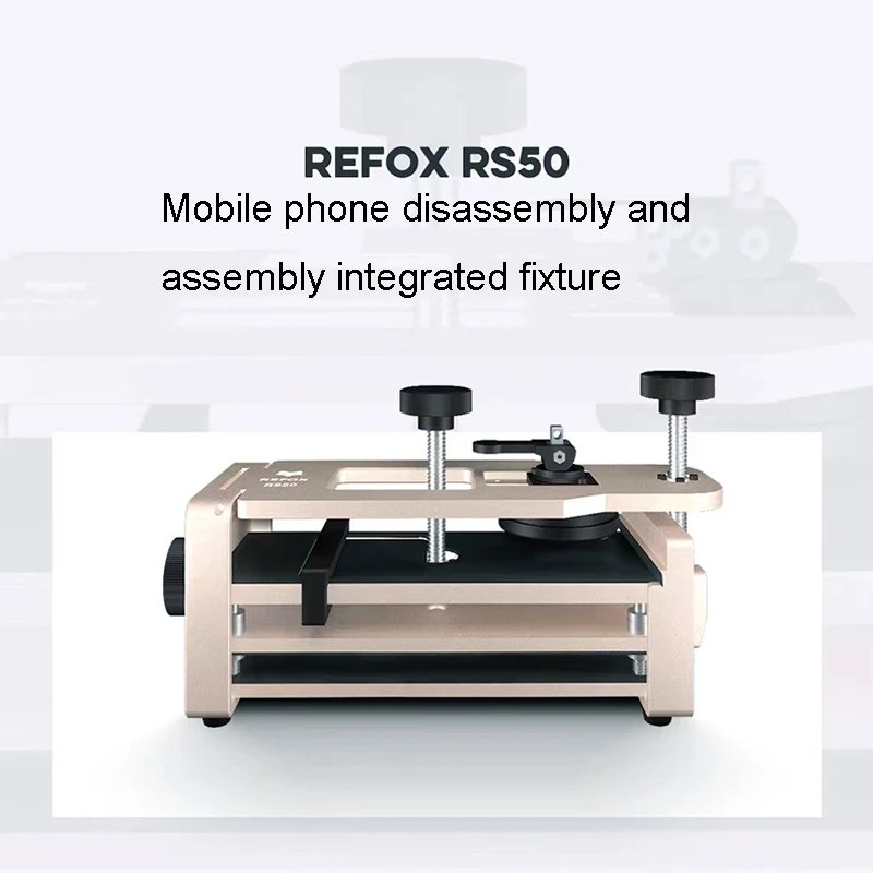 REFOX RS50 2 in 1 Mobile Phone Opener Clamp Fixture Flat Screen Back Cover Removal