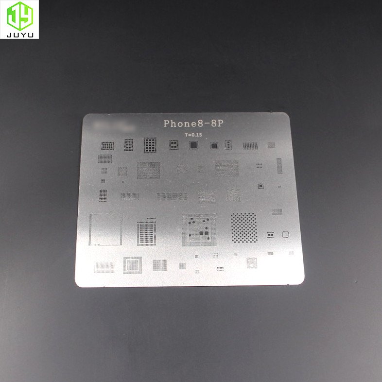 Cheaper price BGA Mobile Phone Rework tool IC Reballing Stencil for iphoneX / 8 /8P ic reball kit