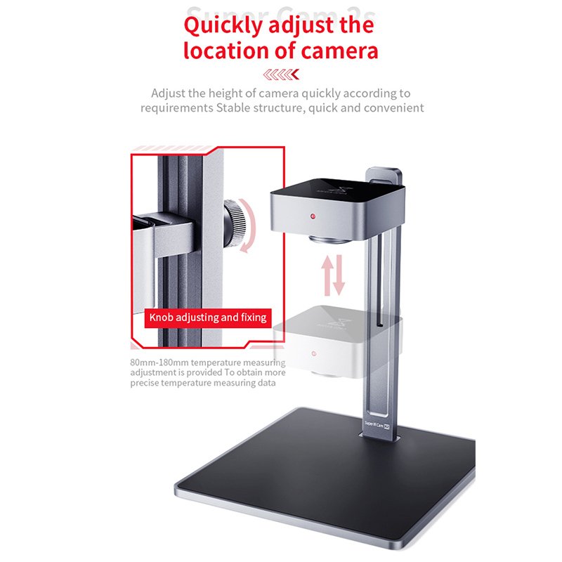 Qianli Mega-idea Super Ir Cam 2s Infrared Thermal Imaging Camera For Mobile Phone Motherboard Detection Fault Checking Camera