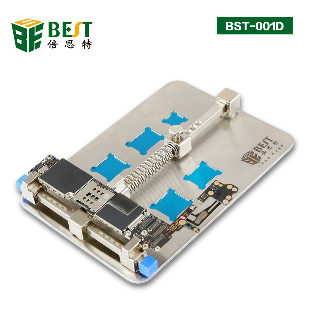 BEST 001D Mobile Phone Soldering Repair Tool Universal Motherboard PCB Holder Jig Fixture With IC Location for iPhone Welding