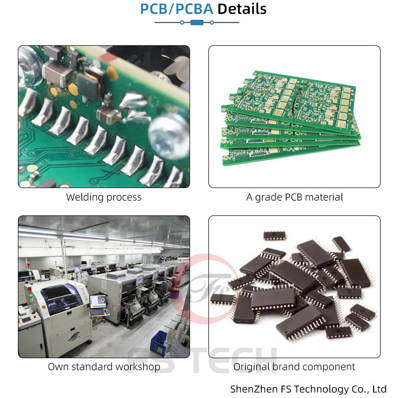 FS TECH Professional PCB Board Design Printed Circuit Board Assembly OEM Service for Manufacturer