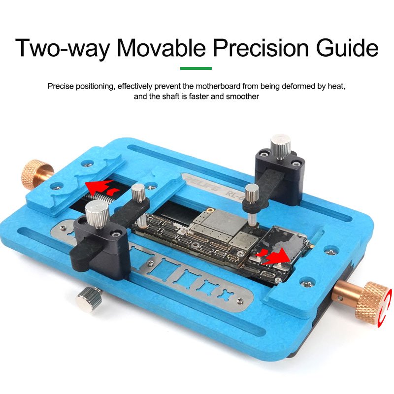 NEW RELIFE RL-601I RL-601F RL-601L mini Motherboard Chip Repair Mini Rotating Fixture for Motherboard Repair CPU Chip Removal
