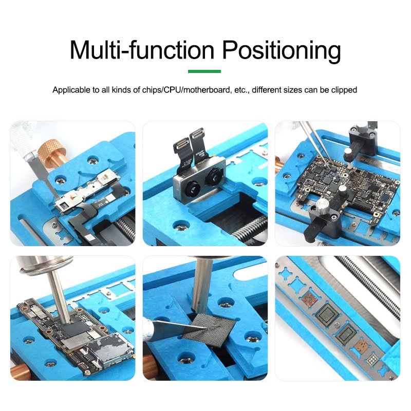NEW RELIFE RL-601I RL-601F RL-601L mini Motherboard Chip Repair Mini Rotating Fixture for Motherboard Repair CPU Chip Removal