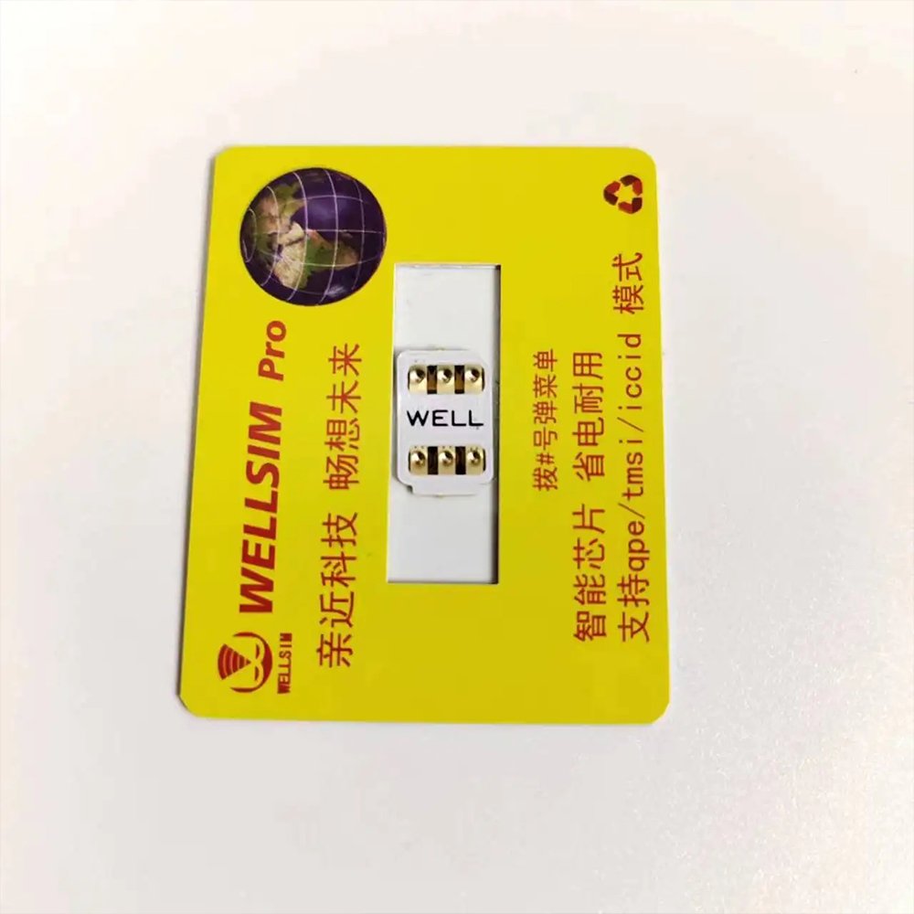 Mobile sim card Newest WellSim pro with QPE for 6S/SE/7/8/X/XR/XSM/11/12PM/13/14PM/15pro/15promax