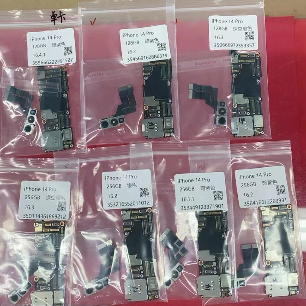 for iPhone mobile phone motherboard 6 6s 7 8 10 11 12 13 14 15 pro max plus x xr xs unlocked logic board mother board plates