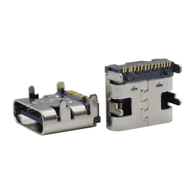USB 3.0 motherboard for mobile phone charging motherboard SMT type-c 16Pin fast charging motherboard connector