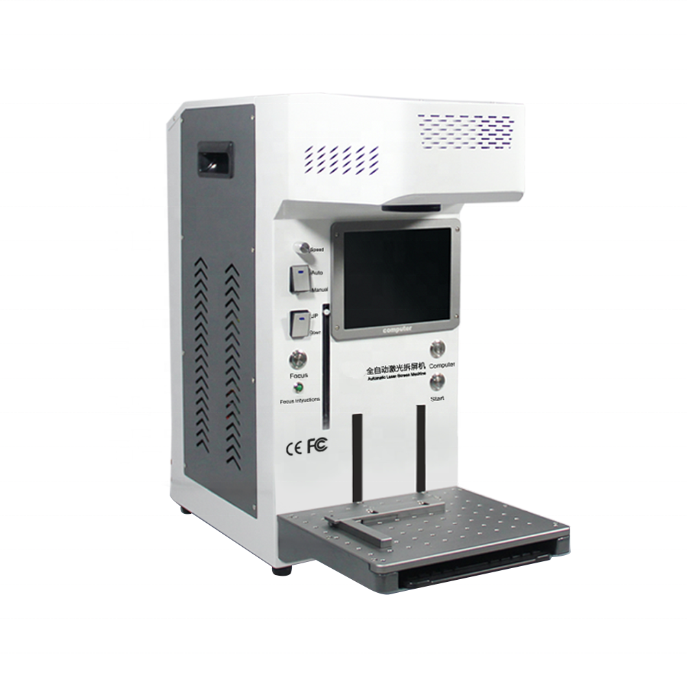 TBK 958b Laser Back Glass Removing Machine for Iphone with Laser Cutting Engraving Marking Printer and Back Glass Laser Machine
