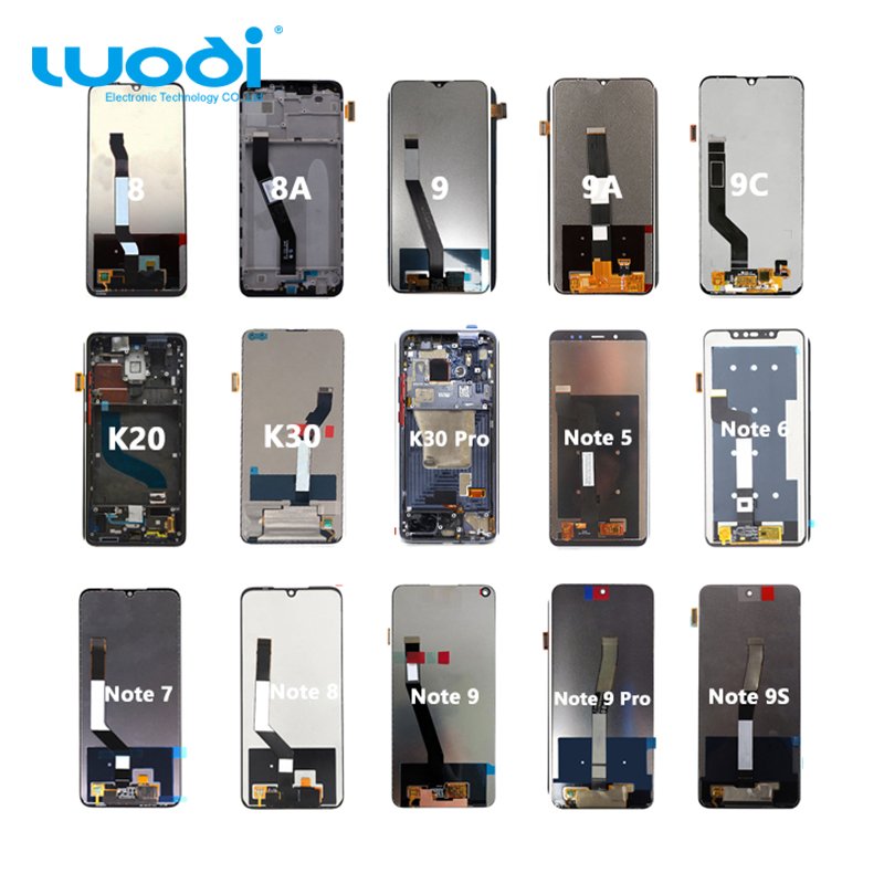 Wholesale High Quality Lcd Screen Display Lcds Mobile Phone Display Screen Replacement For Xiaomi Poco Redmi Mi Note 5 6 7 8 9s