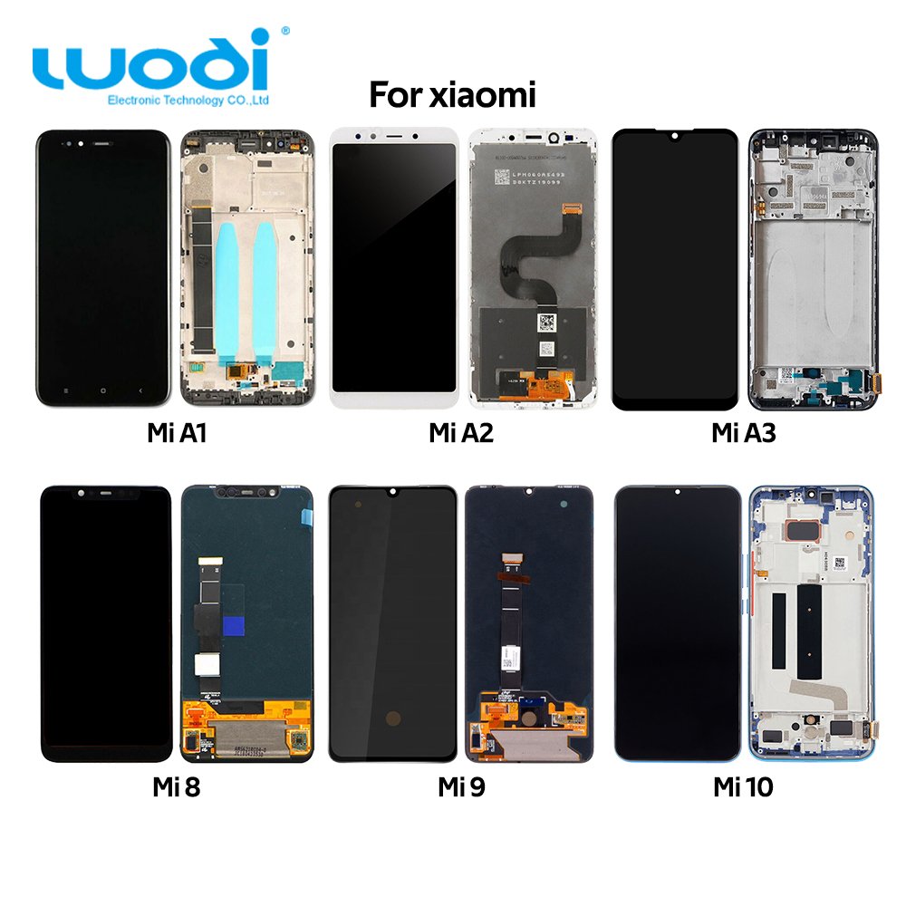 Wholesale High Quality Lcd Screen Display Lcds Mobile Phone Display Screen Replacement For Xiaomi Poco Redmi Mi Note 5 6 7 8 9s