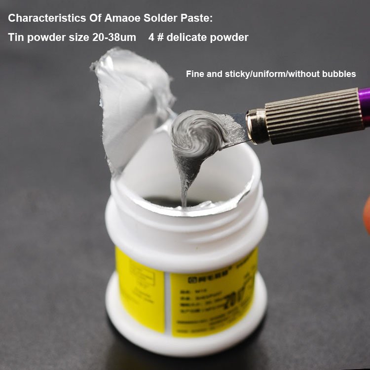 M11 Lead-Free/Low 50g Temperatur 138 Tin BGA Reballing Soldering Welding Repair Solder Paste For Phone Motherboard Flying Line