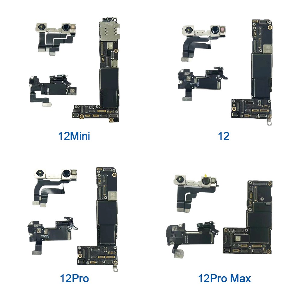 Mobile Phone Motherboard For iPhone X Xs Xr 11 12 13 14 15 Pro Max Motherboard 64gb 128gb 256gb 512gb Original Unlocked