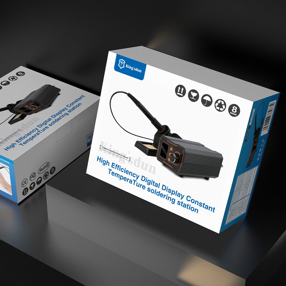 Professional Digital 60W Soldering Iron Station Mobile Phone Motherboard Repair Equipment Portable Rework Station