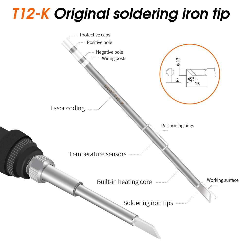 Professional Digital 60W Soldering Iron Station Mobile Phone Motherboard Repair Equipment Portable Rework Station