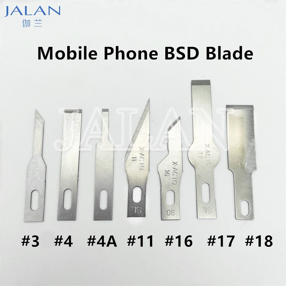 BSD Blade For Mobile Phone Motherboard IC Nand Glue Remove Clean Tool Set