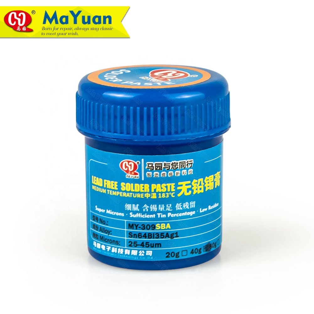 LEAD FREE Sn64Bi35Ag1 Melting Point 183 Motherboard PCB Repairing Solder Paste Flux