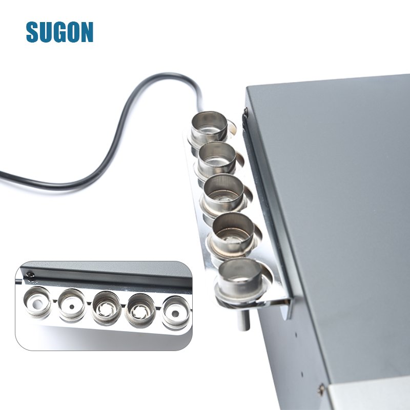 SUGON 8610DX 1000W Quick Heating Hot Air Gun Soldering Station LCD Digital Display Lead-free Hot Air Soldering Rework Station