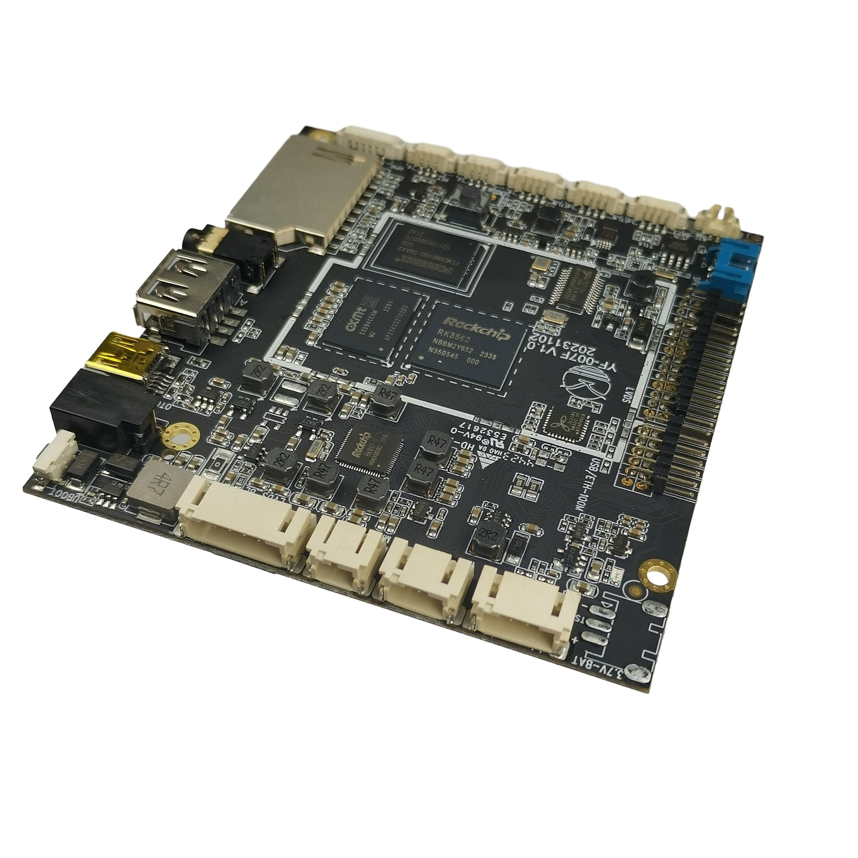 MediaTek phone motherboard android hardware solution custom RK3562 low power consumption smart android development board