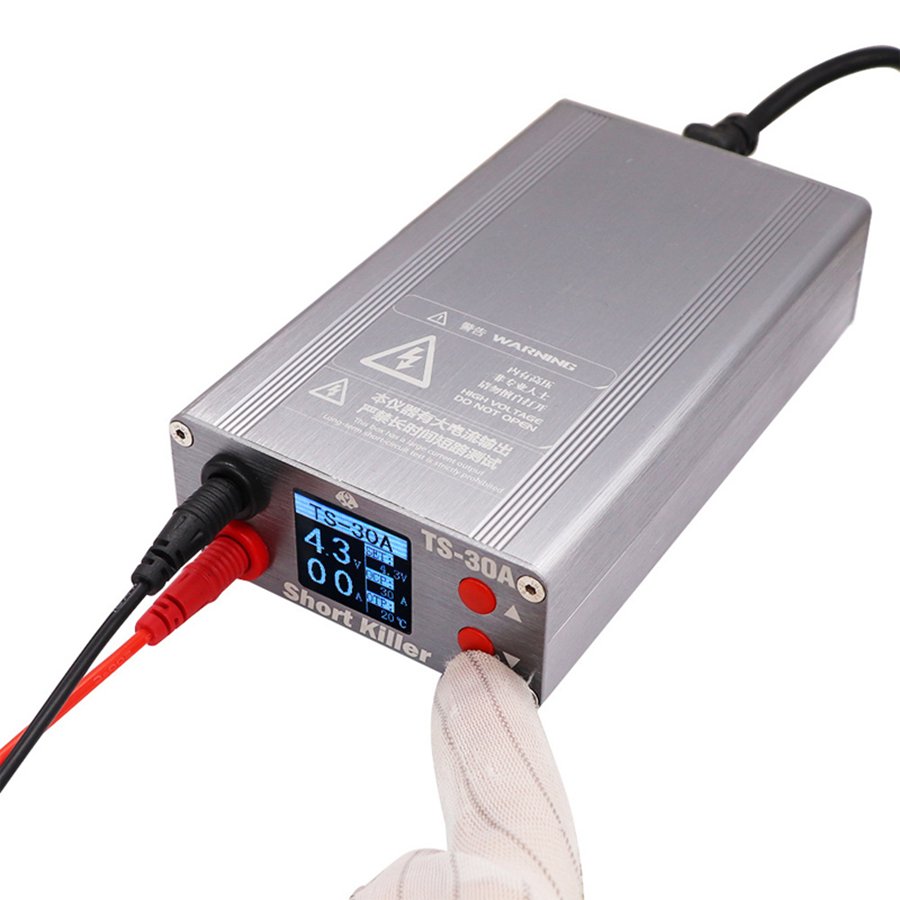 TS-30A Digital Circuit Fault Detector Repair Short-circuit Burning Repair Kit DC Voltage Regulator Ammeter
