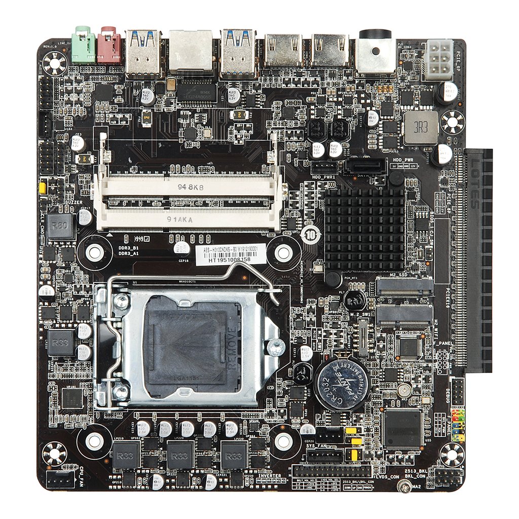 ESONIC factory DDR4 motherboard support 8th/9th i3/i5/i7mainboard H310/H310C lga1151 multi I/O version LAN 10/100/1000 gaming