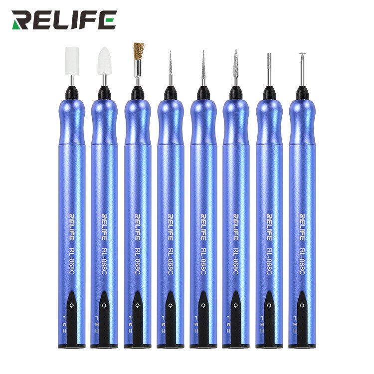 Wholesale RELIFE RL-068C Smart Rechargeable Sanding Tool Polishing Pen For Mobile Phone Repair