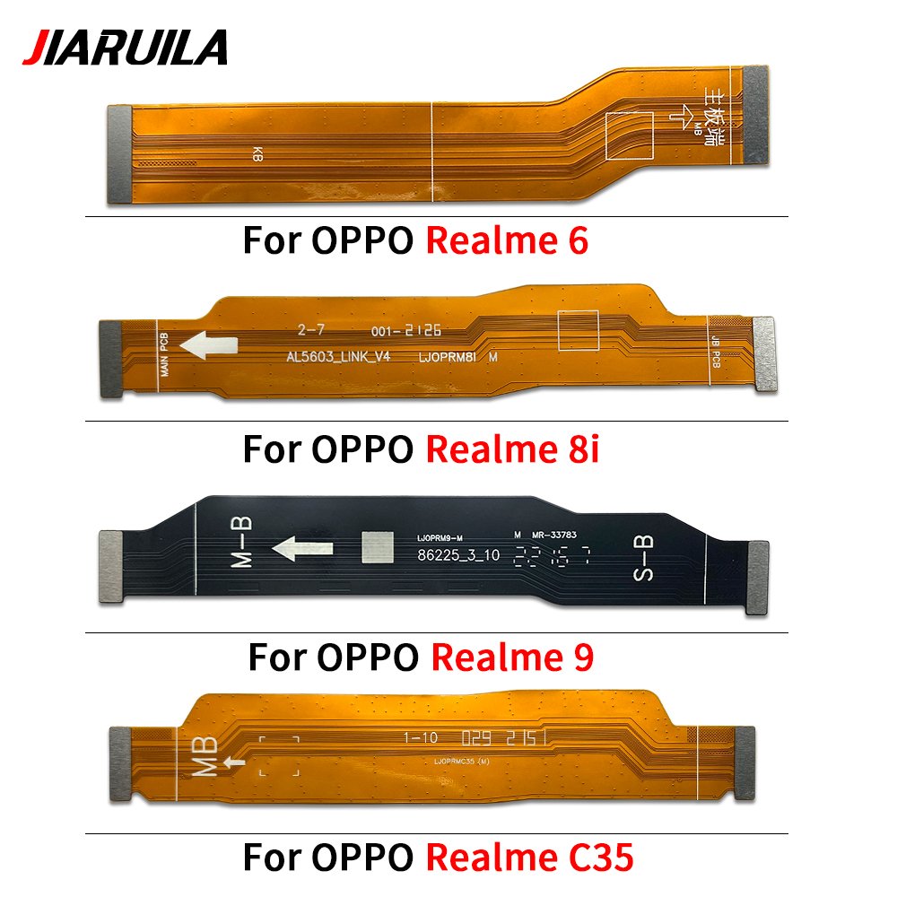 Wholesale Replacement Mobile Phone Motherboard Main Flex For Oppo Realme 2 C1 3 5 6 7 7i 8i 9 9i 10 C25 C35 Main Connector Flex