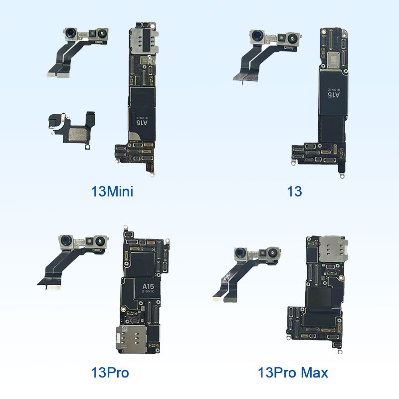 Original Unlocked Mobile Phone Motherboard Free Icloud X Xr Xs Max 11 12 13 14 Pro Max Logic Board With Face Id For Iphone