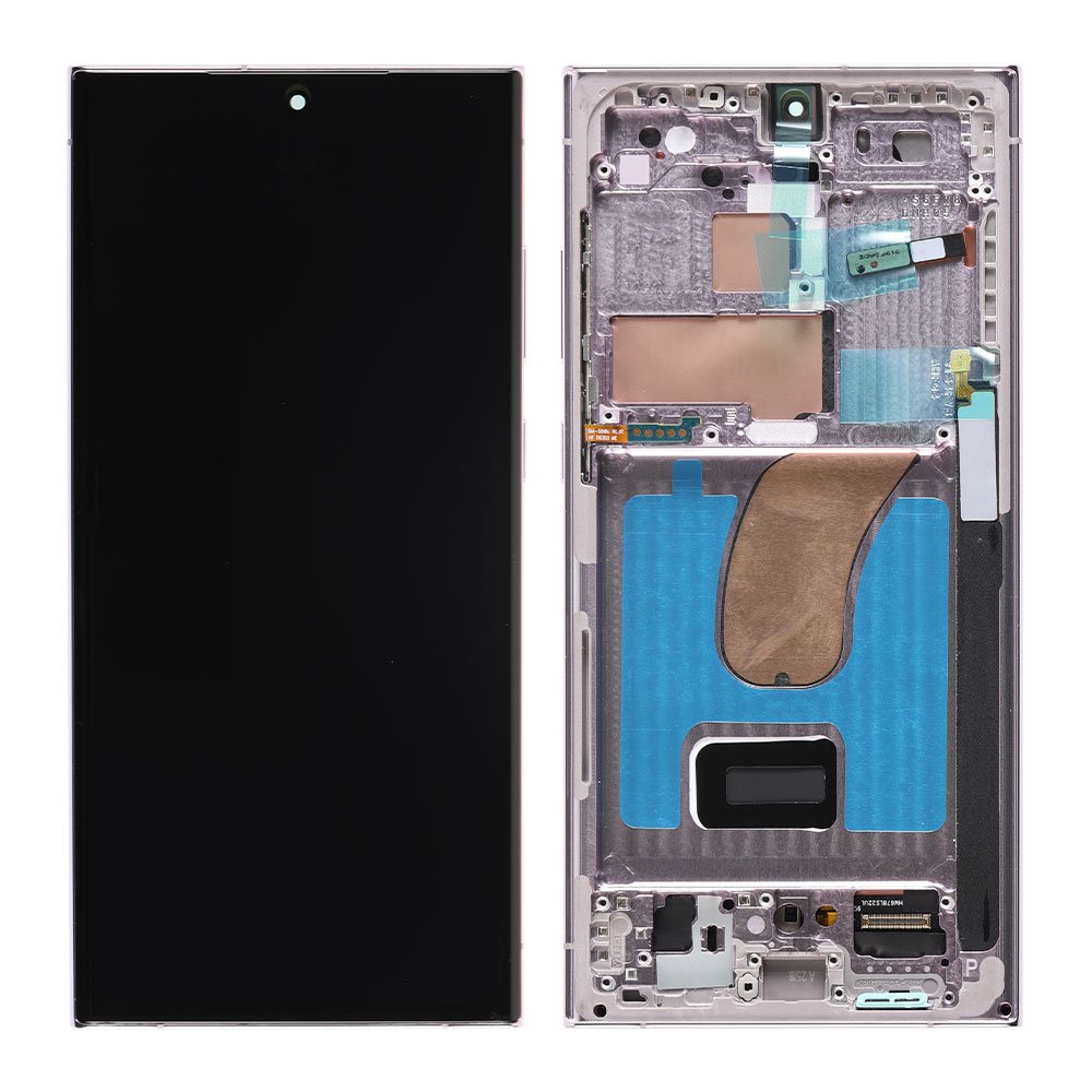 Wholesaler Mobile Phone LCDs Super OLED Screen for Samsung S23 Ultra Support Fingerprint Display