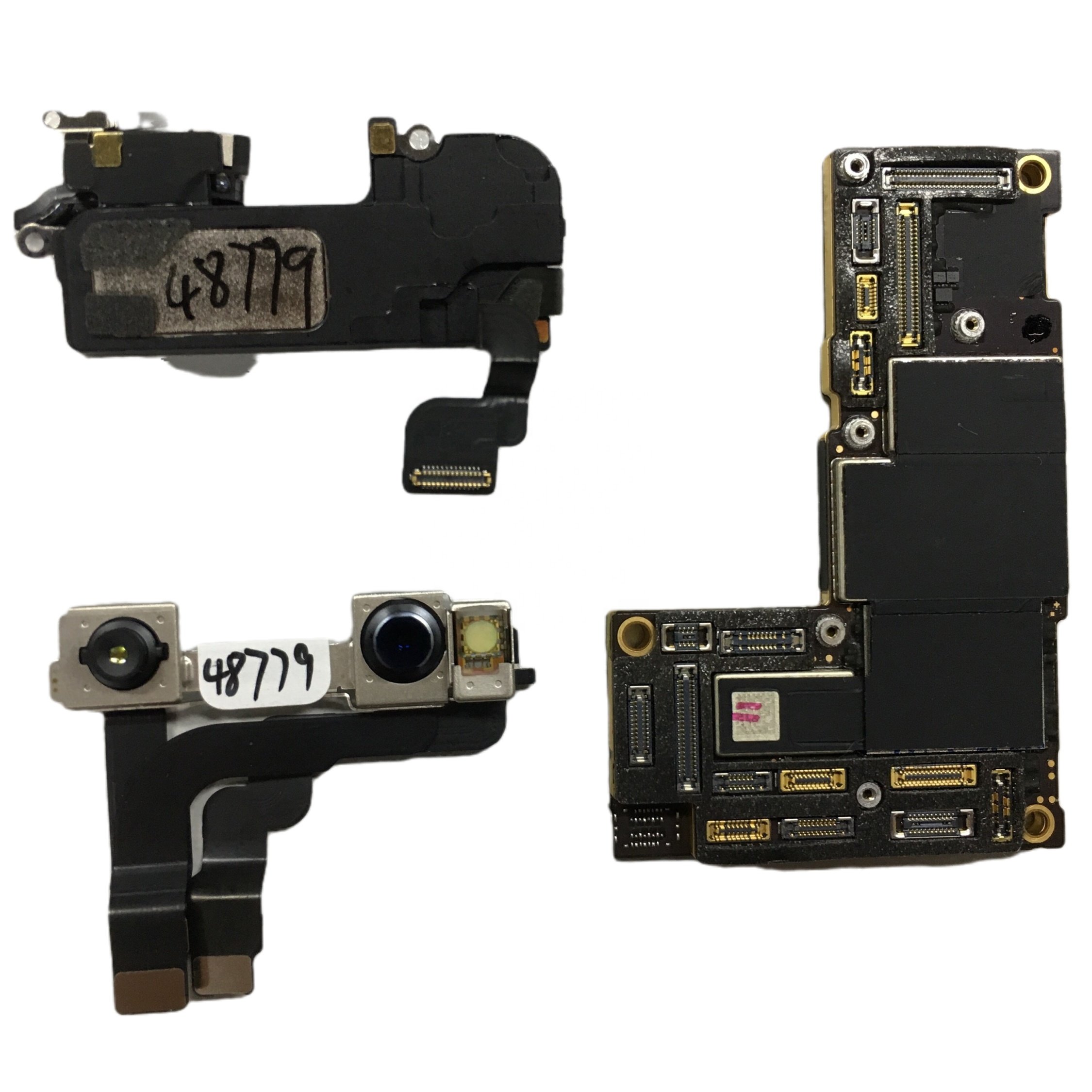 100% Best Price Original for iphone 12 12pro 12pm motherboard replacement, Full unlocked mobile phone Logic board with face id