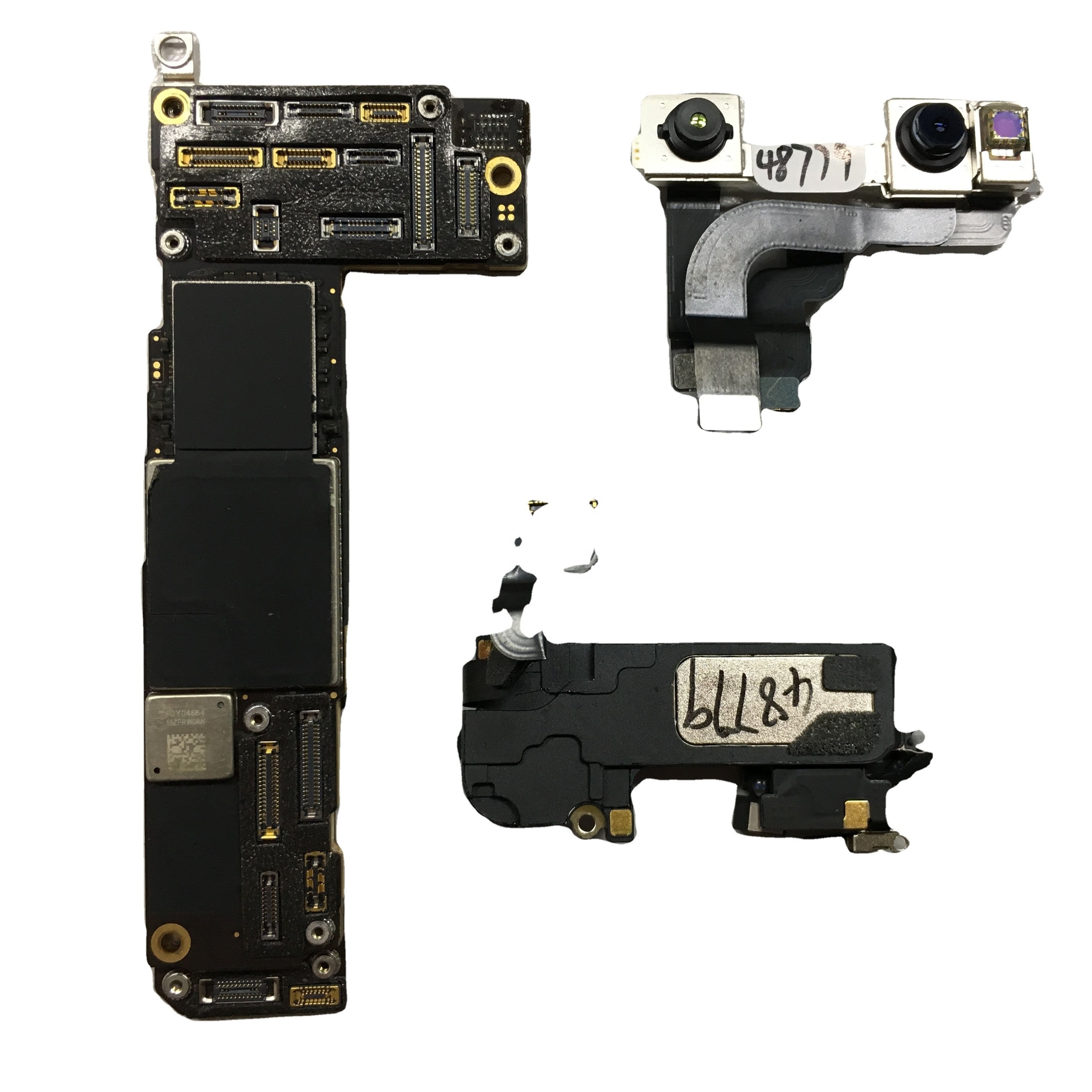100% Best Price Original for iphone 12 12pro 12pm motherboard replacement, Full unlocked mobile phone Logic board with face id
