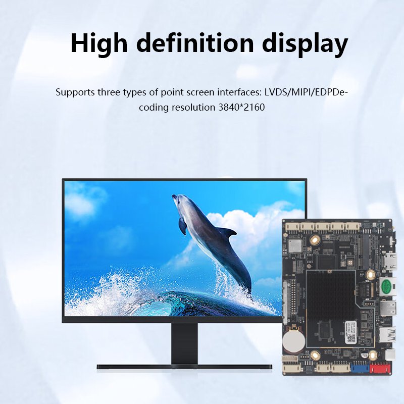 H982 GPS 3G 4G 5G RK3566 RK3568 Motherboard Android 11.0 Smart TV Board Android 7.1 Core Main Board