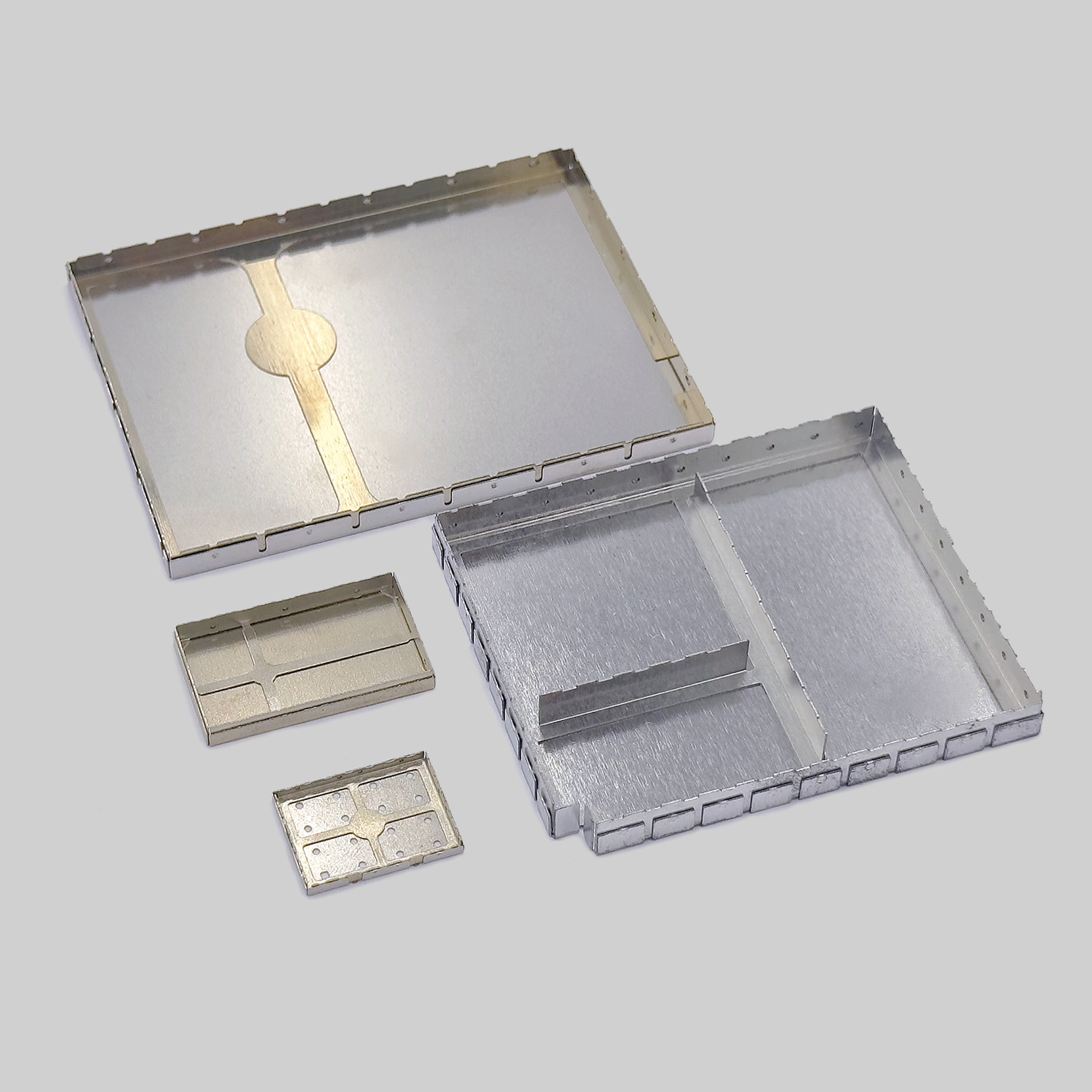 BOSI Custom Sheet Metal Stamping Bending Folded Board Level Shielding Case shield plating