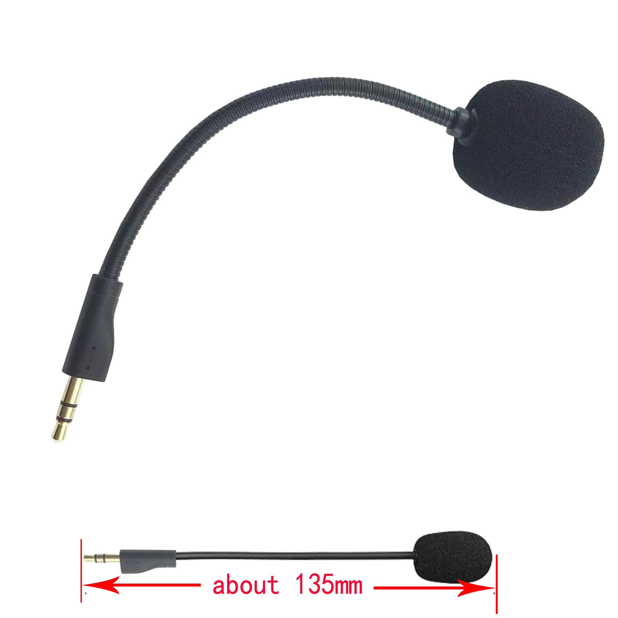 Suitable for Logitech gaming wired headset detachable microphone noise reduction straw G PRO X7.1 G Pro Steelseries Arctis1 1.0