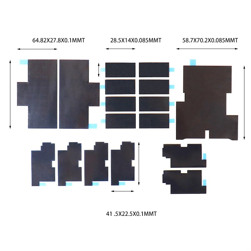 Laptop CPU Heat Sink Application High Carbon Graphite Sheet