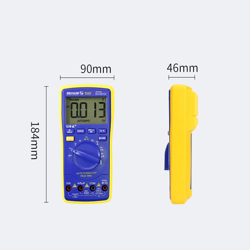MCN V96C High-precision Intelligent Anti-burn Digital Multimeter Digital Professional for Mobile Phone Motherboard Tester