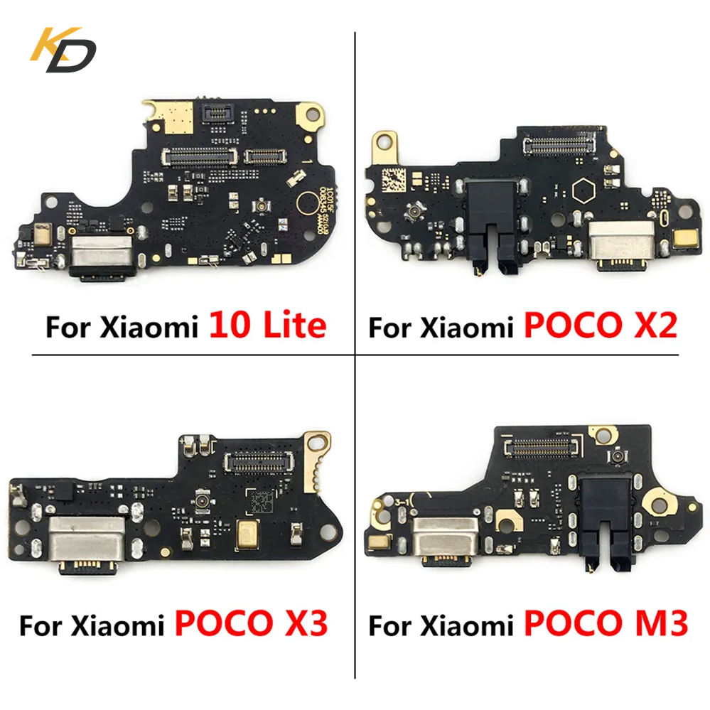 Original Charging Port Connector Flex Cable For Redmi 10 10C 9 9A 8 8A Note 7 8 9 10 K30 4G 5G Mobile Phone Replacement Parts