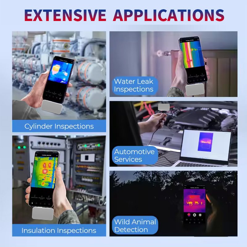 Good High Resolution 256*192 Android Thermal Imaging Camera Electronic Motherboard Scanner