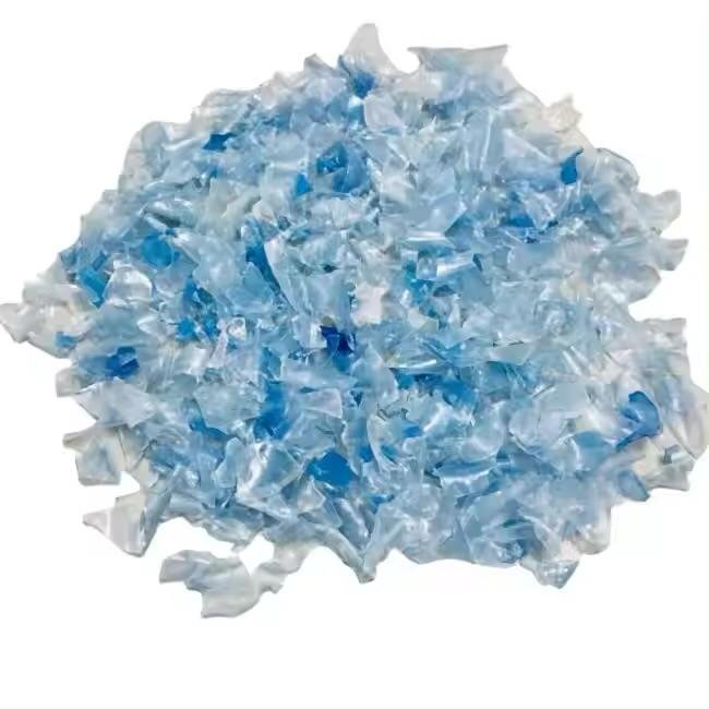 Hot washed 100% clear PET bottle scrap/PET flakes white/recycled PET