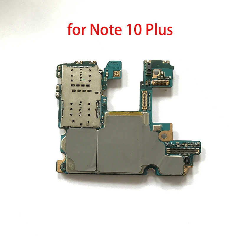 100% original unlock phone Motherboard for Samsung Galaxy note 8 9 10 plus note 20 ultra Logic Board unlocked main board