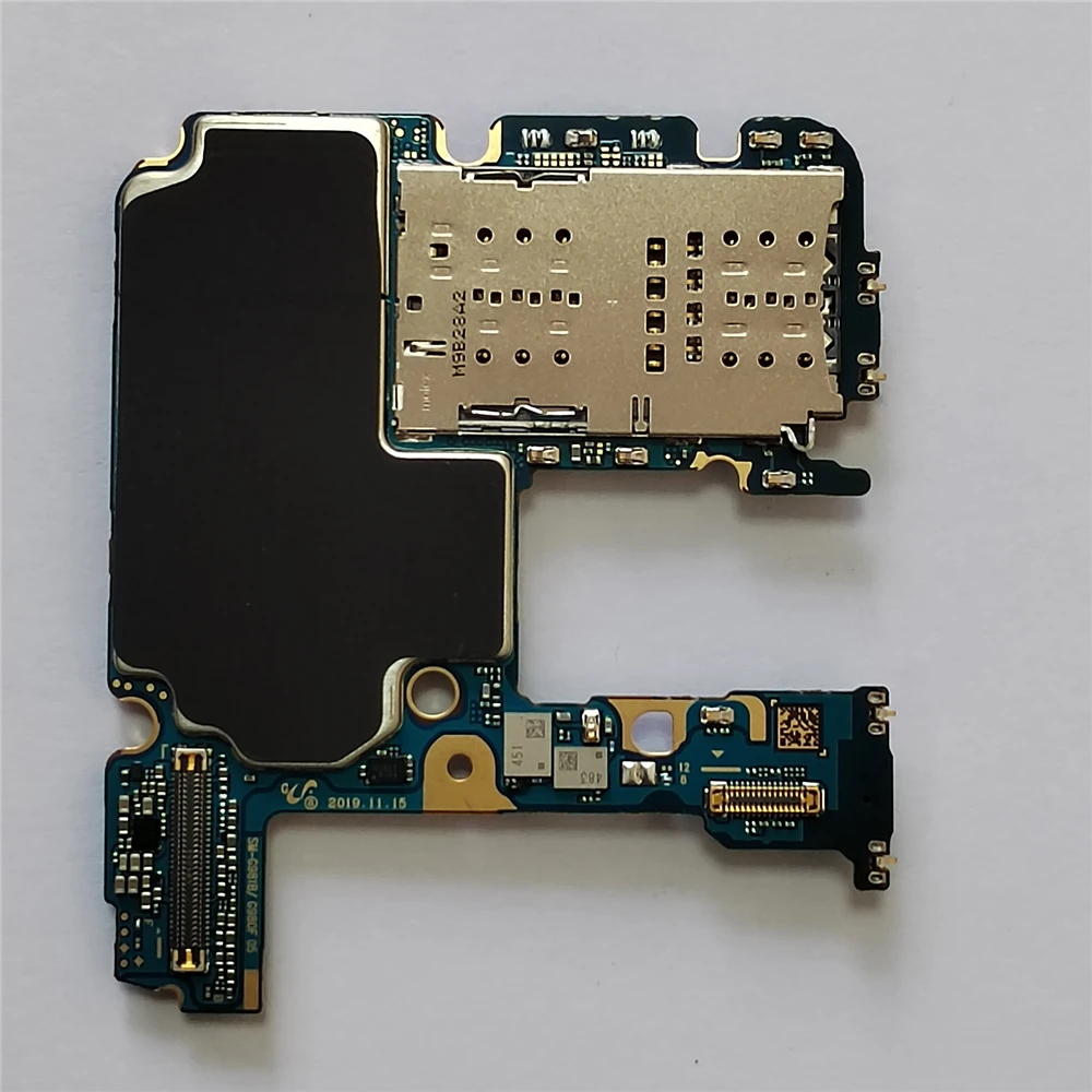 100% original unlock phone Motherboard for Samsung Galaxy note 8 9 10 plus note 20 ultra Logic Board unlocked main board
