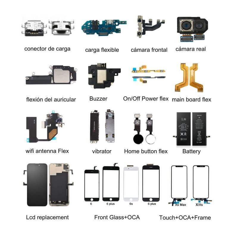 Wholesale factory Price Screen panel For Tecno KD7 Spark 5 pro mobile phone combo LCD Display complete